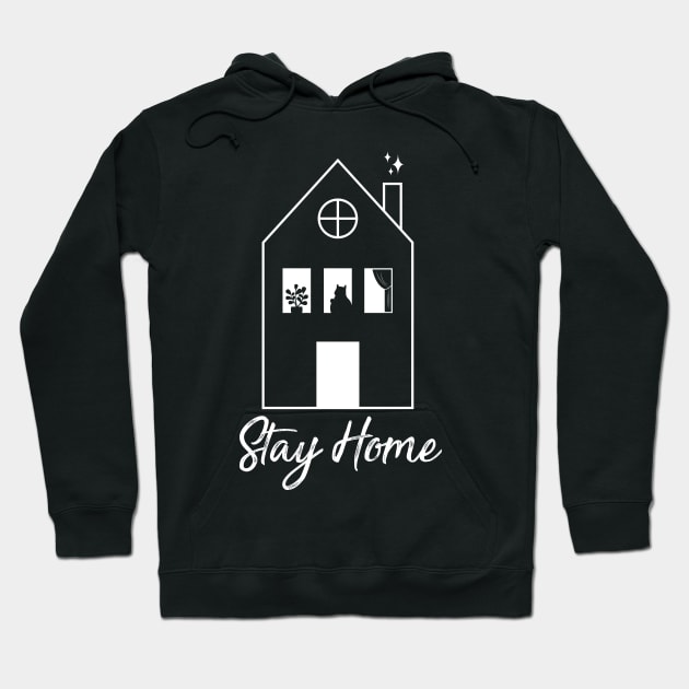 Stay Home Hoodie by Riczdodo